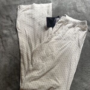 Brandy Melville pink heart long pants